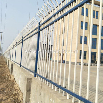 Powder Coated Decorative Zinc Steel Fence